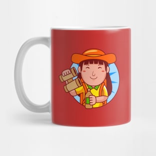 Traveller Woman Mug